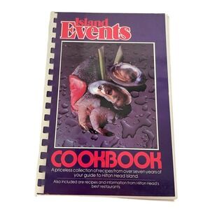 Island Events Cookbook First Printing Hilton Head 1981 Recipes